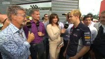 BBC F1: Sebastian Vettel interviewed on the Forum (2013 Italian Grand Prix)