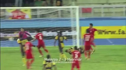 Gol & Highlight Malaysia vs Myanmar | Pesta Bola Merdeka 2013