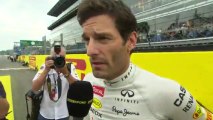 BBC F1: Mark Webber interviewed on the Grid  (2013 Italian Grand Prix)