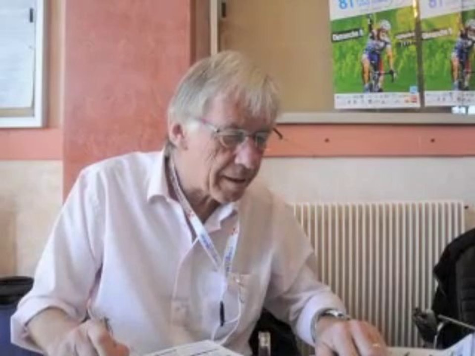 Grand prix de Fourmies, Daniel Mangeas avant le départ