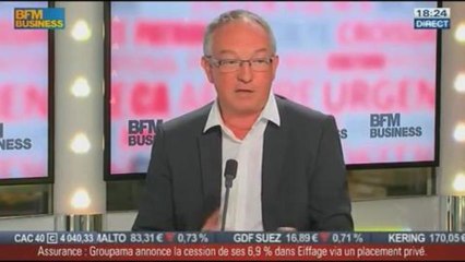 Eric Aubin, chargé de la reforme des retraites à la CGT, dans Le Grand Journal - 09/09 2/4
