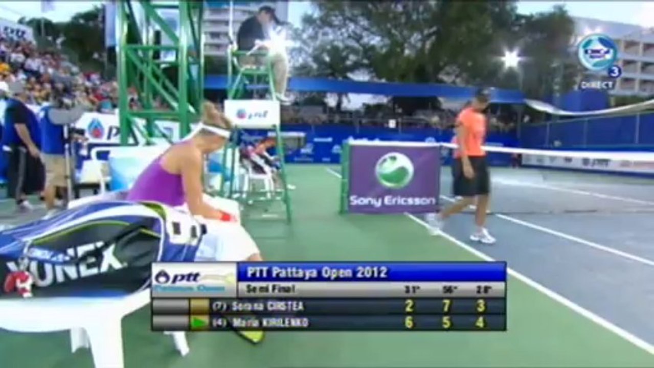 Sorana Cirstea - Maria Kirilenko (Pattaya 2012) Part 3