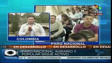 Colombia: sigue el Paro Nacional Agrario