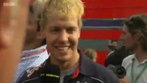 BBC F1 - Sebastian Vettel interviewed on the Forum (2013 Italian Grand Prix)