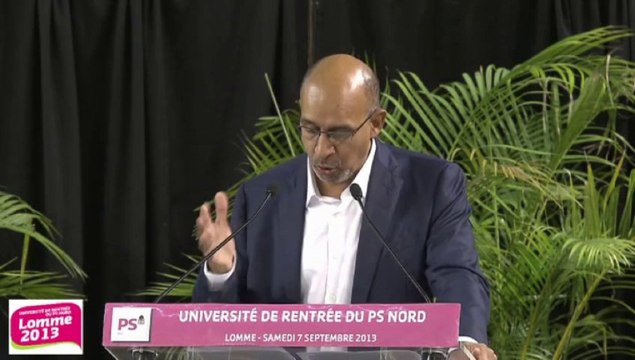 Université de rentrée du PS Nord - Discours d'Harlem DÉSIR, Premier Secrétaire