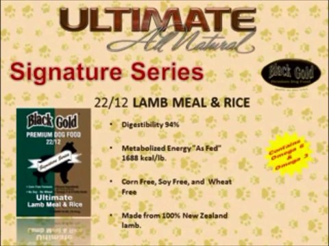 BLACK GOLD PREMIUM DOG FOOD