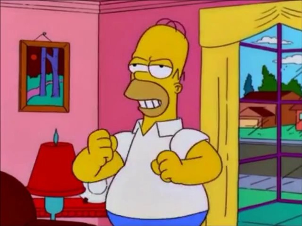 Homer très en forme !
