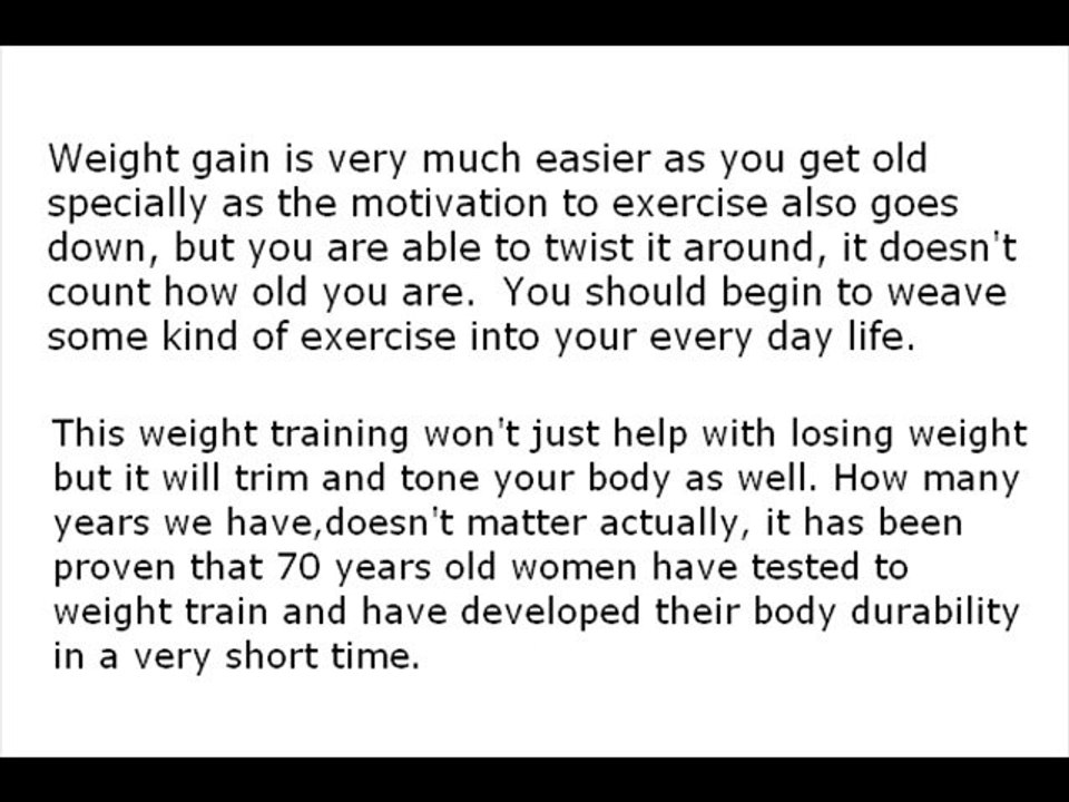 Fat Burning Exercises Tips - Weight Training To Lose Weight