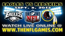 Watch Philadelphia Eagles vs Washington Redskins 