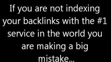 Backlinks Indexer - Secrets