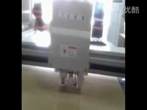 cardboard corrugated box sample making cutter machine