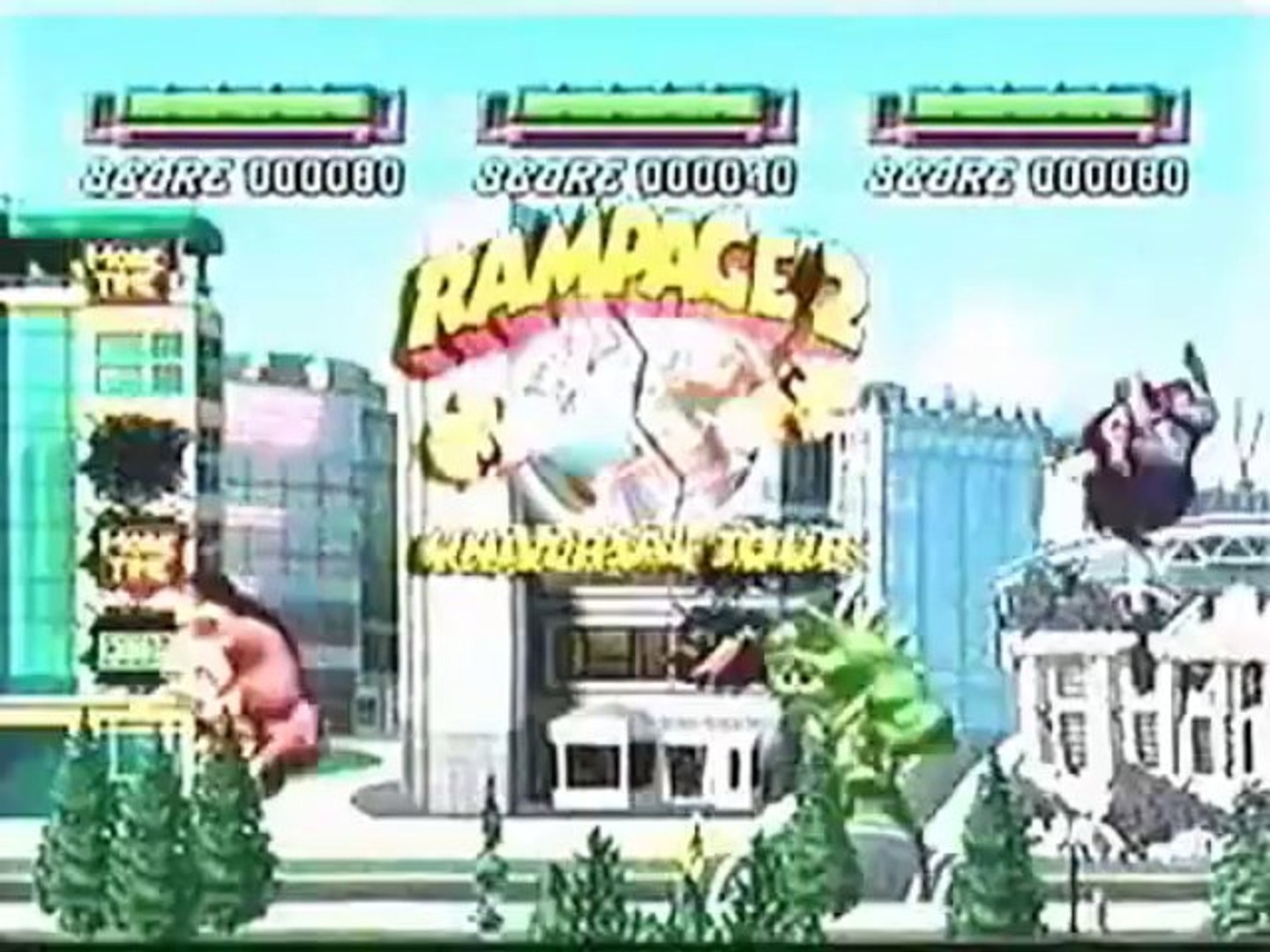 Rampage 2: Universal Tour | Gameplay, Preview | Nintendo 64 (N64) - video  Dailymotion