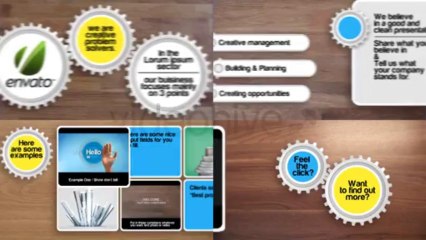 Clean Gear Company Promotion - After Effects Template