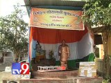 Tv9 Gujarat - Sardar Patel new theme for Ganesh Chaturthi idols , vadodara