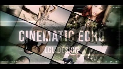 Cinematic Echo - After Effects Template