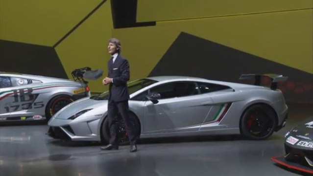 Présentation Lamborghini Gallardo LP 570-4 Squadra Corse à Francfort