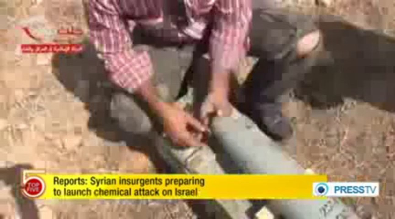 Syrian insurgents preparing to launch chemical attack on Israel [Lawrence Freeman @ PressTV]