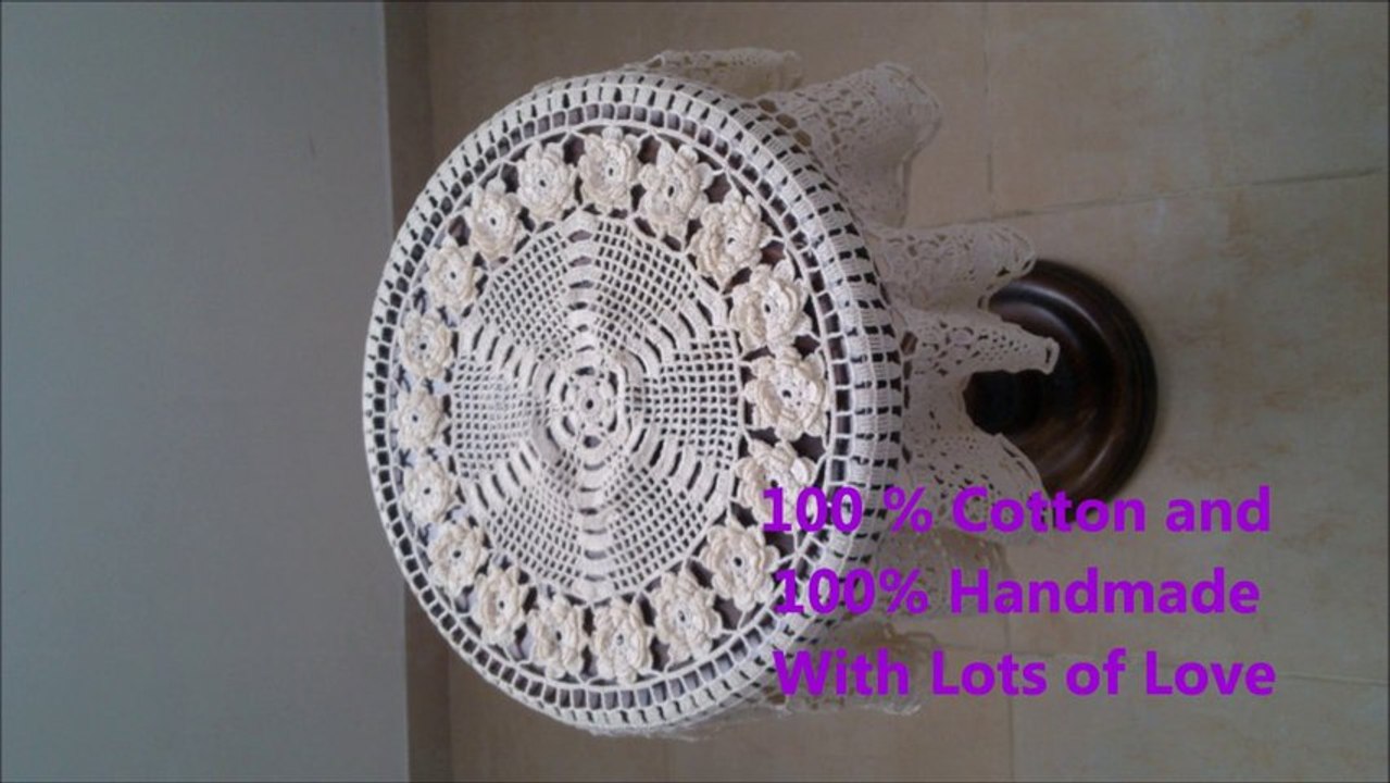 Tablecloth Vintage Crochet Handmade