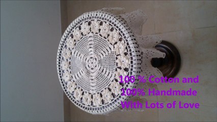 Tablecloth Vintage Crochet Handmade