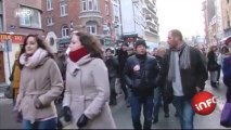 Mariage pour tous : près de 3000 personnes dans les rues de Lille