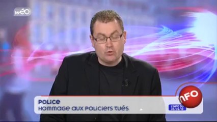 Police : hommage aux policiers tués