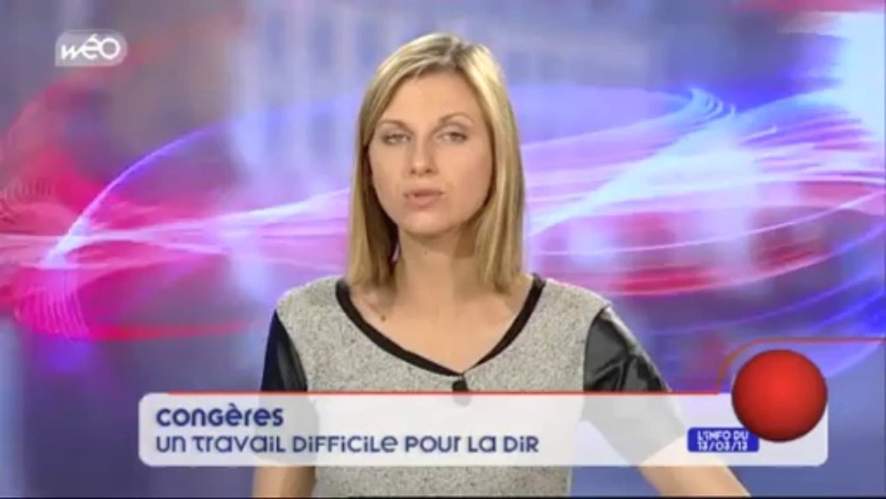 Congères : un travail difficile pour la DIR