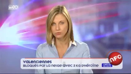 Valenciennes : bloqués par la neige avec 3 kg d’héroïne