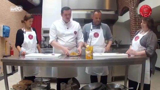 Recette de croustillant de pain d'épice, pommes caramélisées à la vergeoise blonde