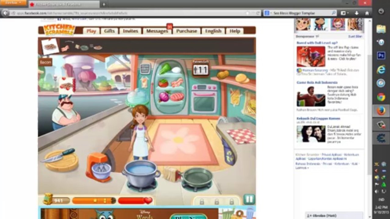 Cheat Kitchen Scramble