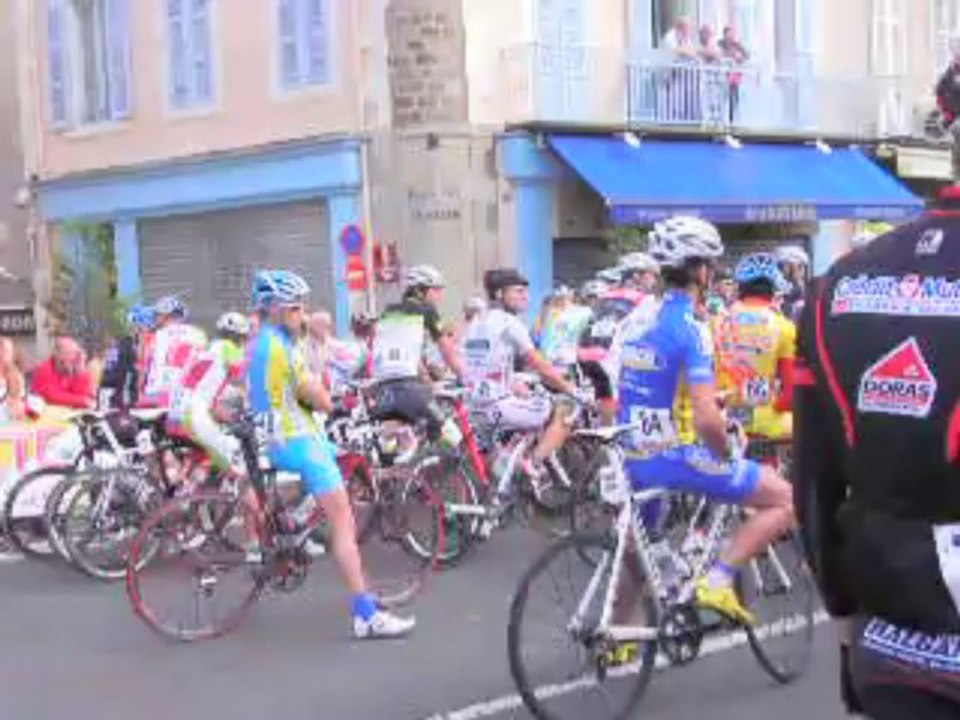 Course à Issoire 63. Départ......