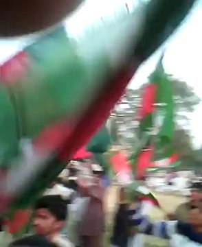ATI Slogans at LIAQAT BAGH by SHAHEER SIALVI (RAWAL-PINDI) PAKISTAN. INDIA teri shamat aai -ATI ATI