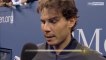 Rafael Nadal Post-match Interview after his win at US Open 2013 (ENG)