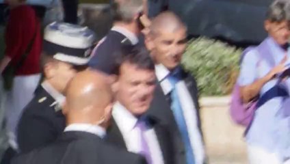 Manuel Valls le 05 septembre 2013 à L'Isle-Adam 95