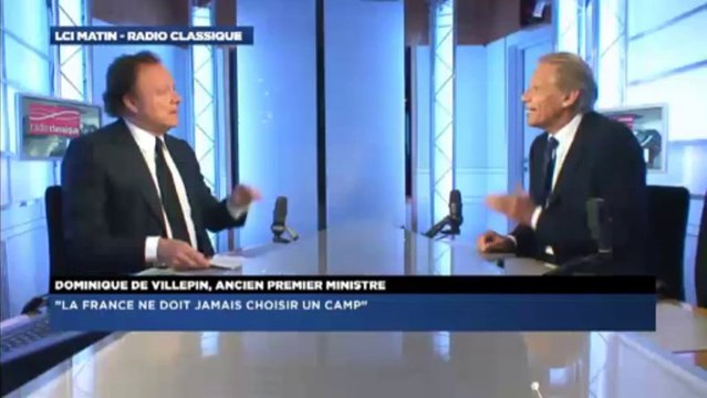 Dominique de Villepin, invité politique de Guillaume Durand avec LCI