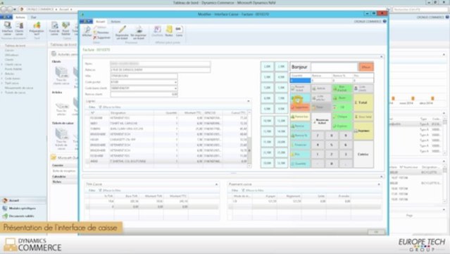 Démonstration | Dynamics Commerce solution de gestion de caisse