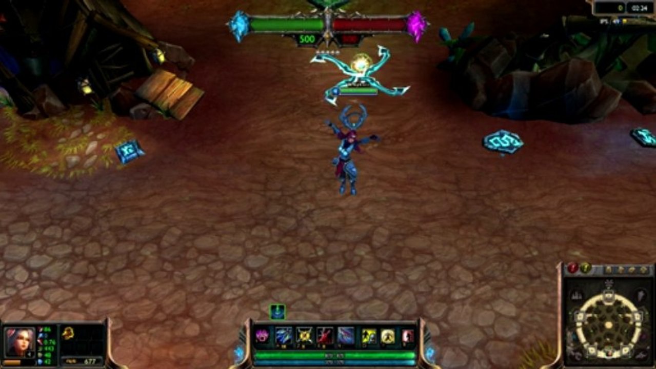 Cyber Irelia - Skin Preview