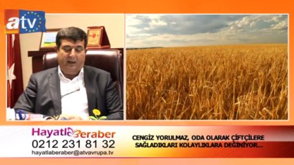 HAYATLA BERABER EDİRNE ZİRAAT ODASI BAŞKANI