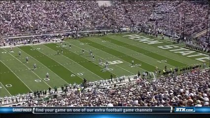 2013 Penn State vs. Eastern Michigan 1st Quarter