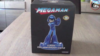 Unboxing Statuette Megaman 25Th Anniversary (Capcom Store Edition)