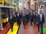 Cumhurbaşkanı Gül, Yalovada Aksa Akrilik Kimya Sanayi Anonim Şirketi Fabrikasını Gezdi
