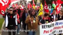 Manif de rentrée pour les retraites - Le cortège a défilé mardi matin