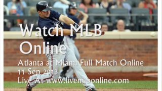 Live Streaming Atlanta at Miami MLB
