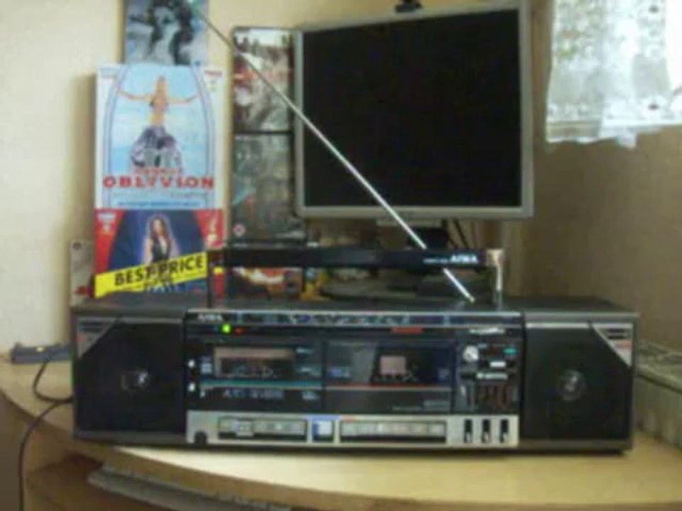 Aiwa CA-W 40 Ghettoblaster Boombox  Full Demo