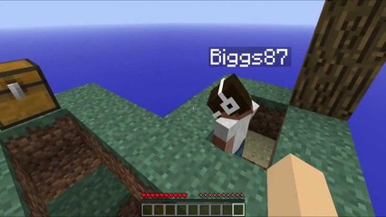 Minecraft SkyBlock w/Biggs87x - EP 1 - The Start of a Beautiful Relationship