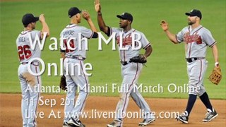Watch Atlanta at Miami Online MLB