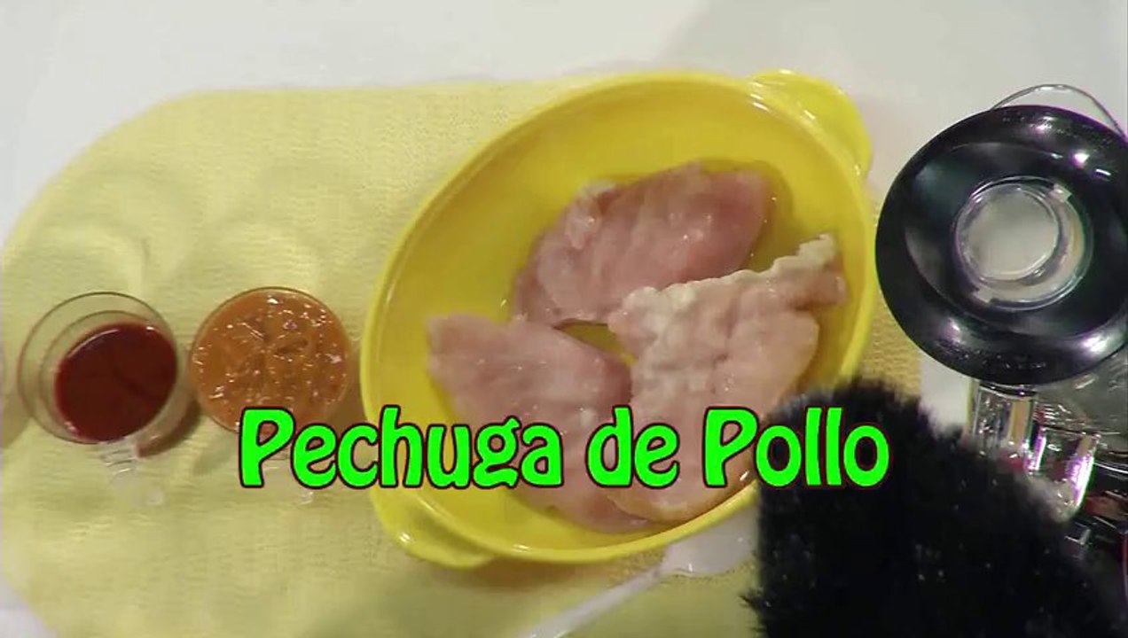 Menú para 4 (Pechuga en salsa de mango)
