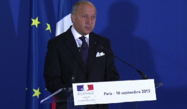 Syrie : Fabius veut le démantèlement des armes chimiques