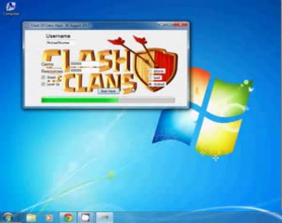 Clash Of Clans Hack tool