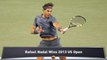 Rafael Nadal Feels Lucky to Win US Open