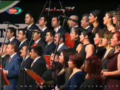 TRT THM KORO-Mızıka Çalındı Düğün Mü Sandın (Yemen Türküsü)